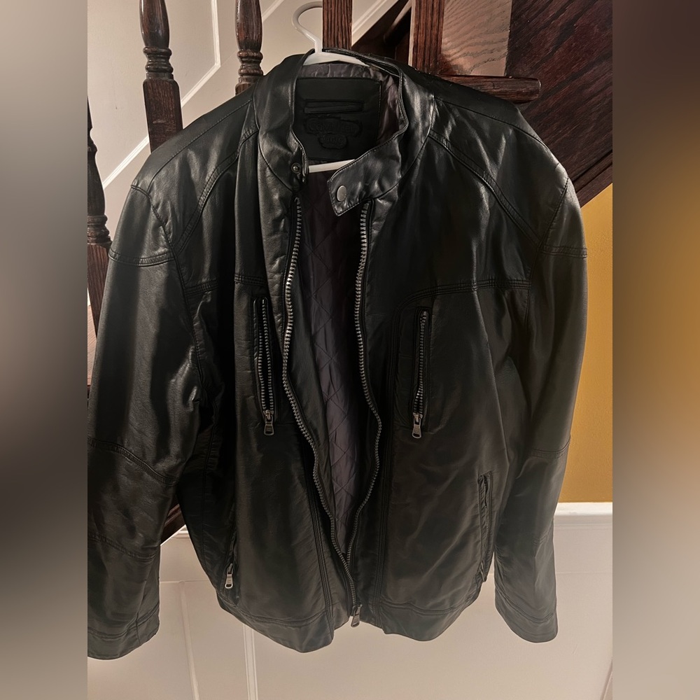 Calvin Klein Black Bomber Jacket